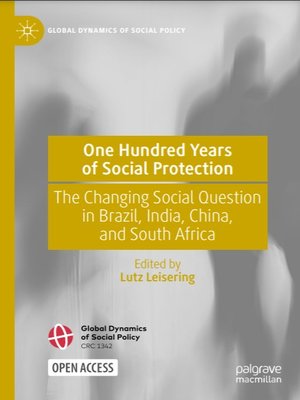 cover image of One Hundred Years of Social Protection: The Changing Social Question in Brazil, India, China, and South Africa